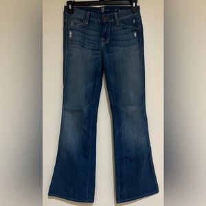 7 For All Mankind Dark Blue A Pocket Jeans